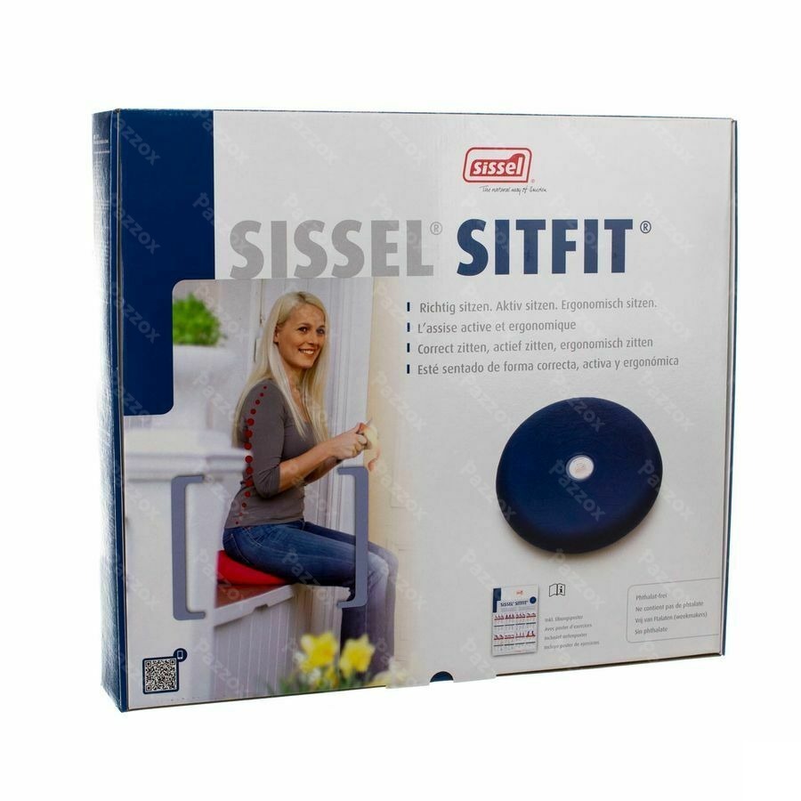 Sissel Sitfit Balanskussen Diam.36cm Blauw