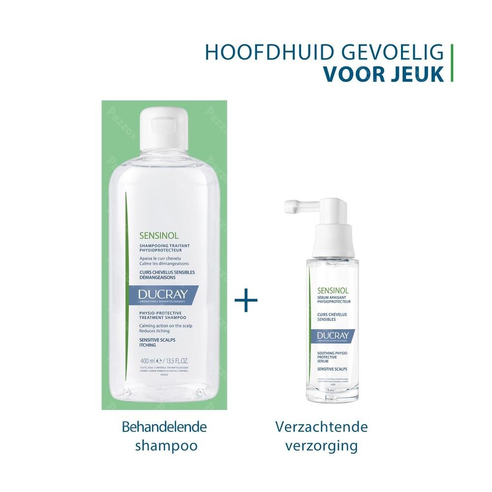 Ducray Sensinol Beschermende Shampoo Jeukende En Gevoelige Hoofdhuid 200ml