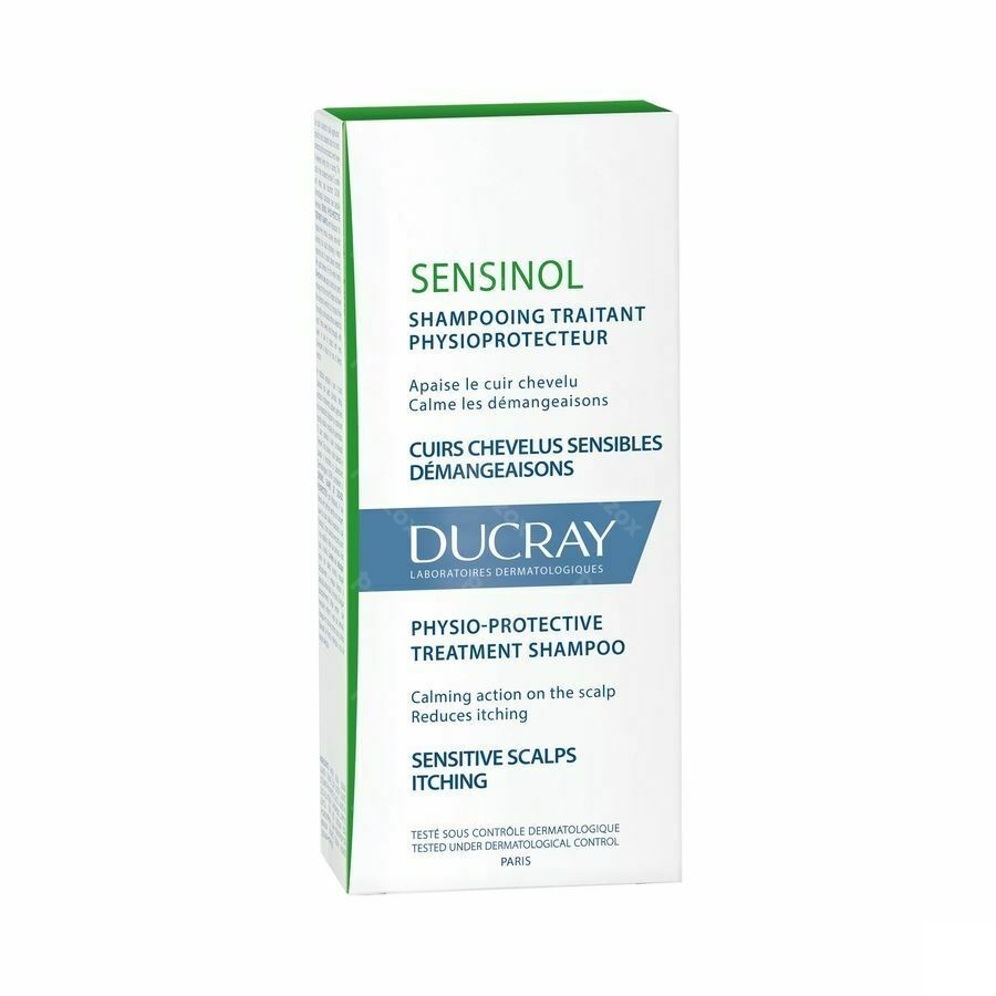 Ducray Sensinol Beschermende Shampoo Jeukende En Gevoelige Hoofdhuid 200ml