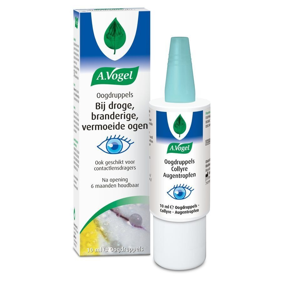 A.Vogel Bevochtigende Oogdruppels Droge, Vermoeide En Branderige Ogen 10ml