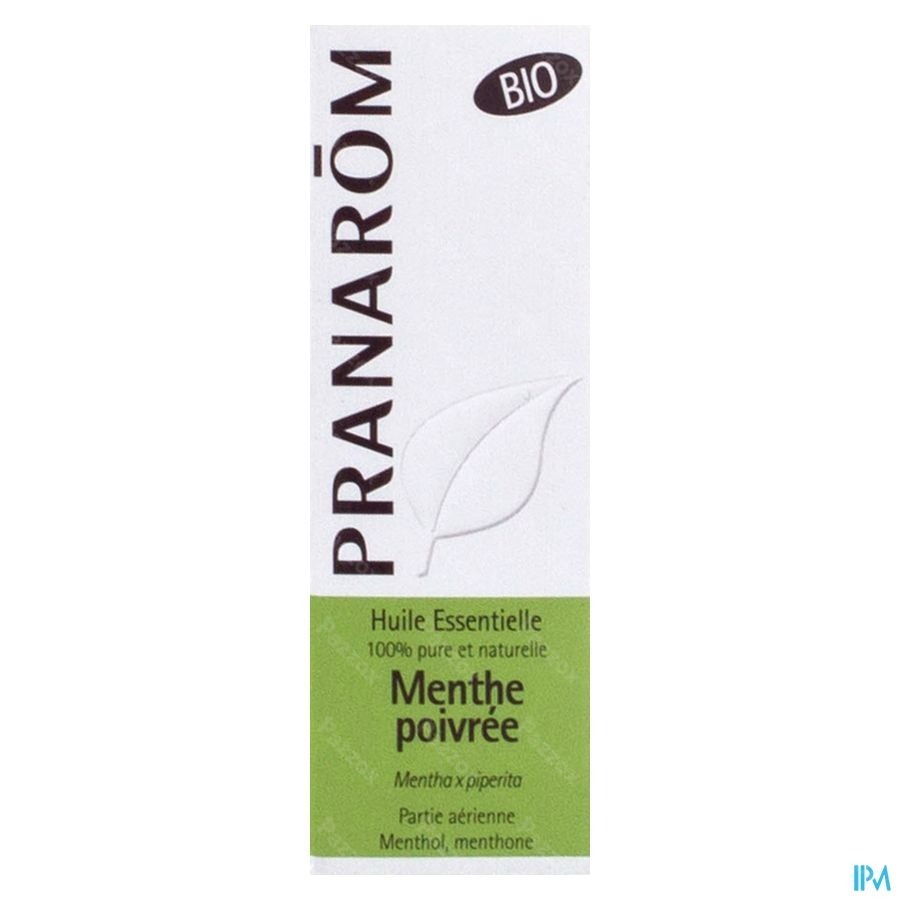 Pranarôm Huile Essentiel Menthe Poivree Bio 10ml