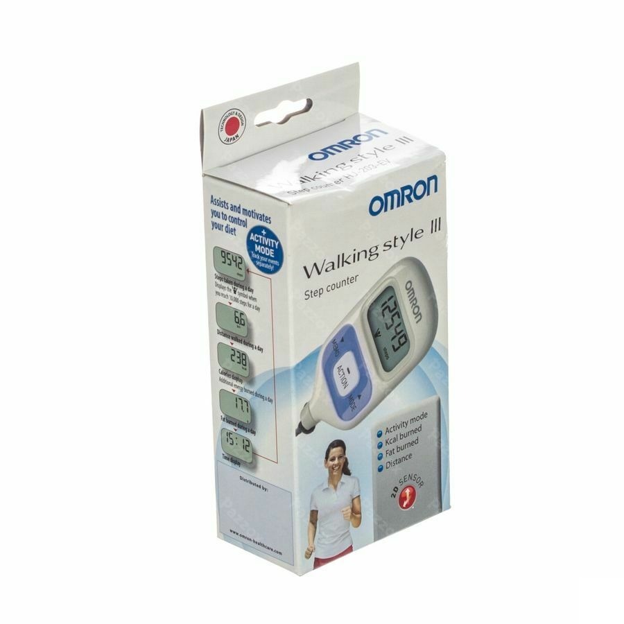 Omron Walking Style Iii Podometre Purple