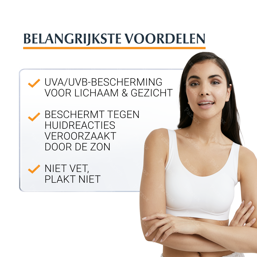 Eucerin Sun PLE Protect Gel-Crème Gezicht en Lichaam SPF50+ 150ml