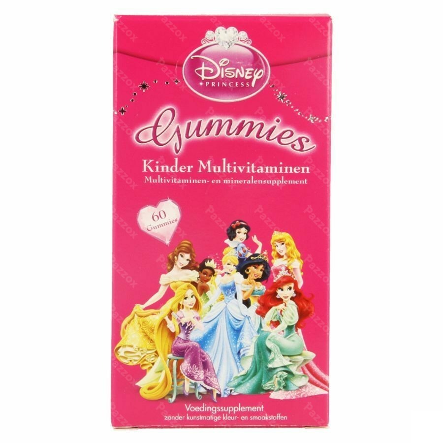 Disney Multivitamines Enf Princess Gum. 60