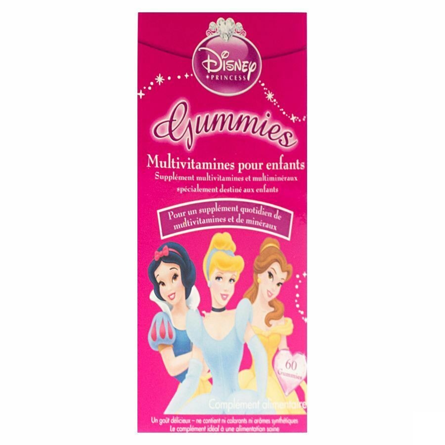 Disney Multivitamines Enf Princess Gum. 60