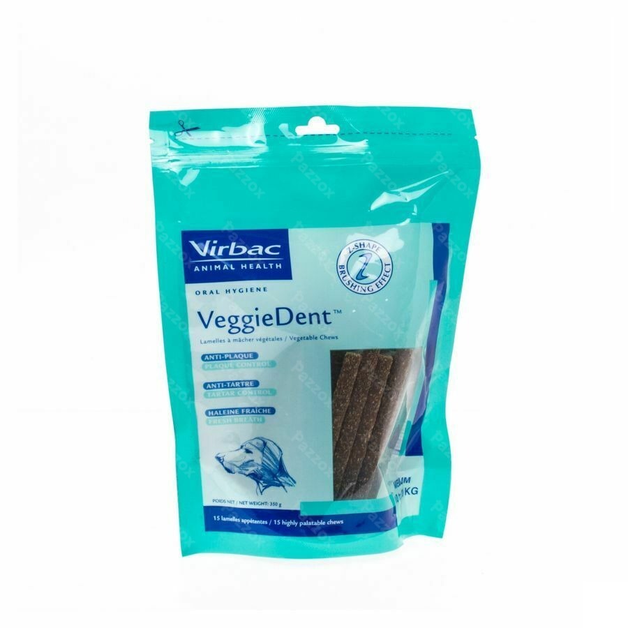 Veggiedent Chien 10-30kg Lamelles A Macher 15