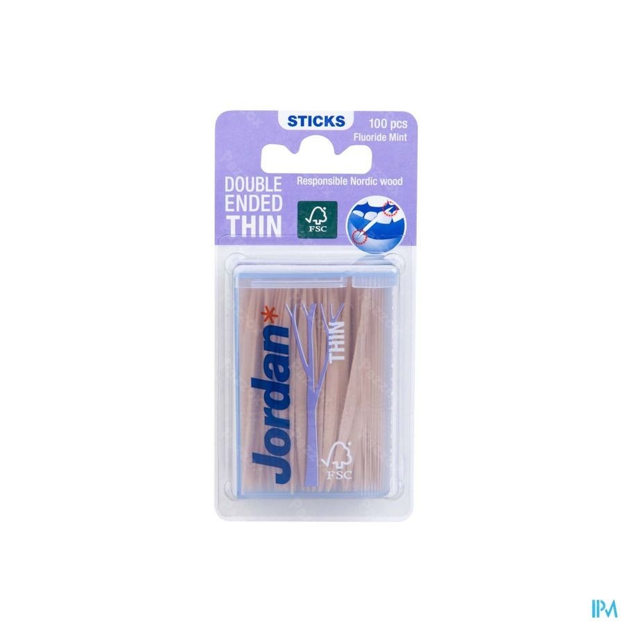 Jordan Dental Stick Fin Fluoride