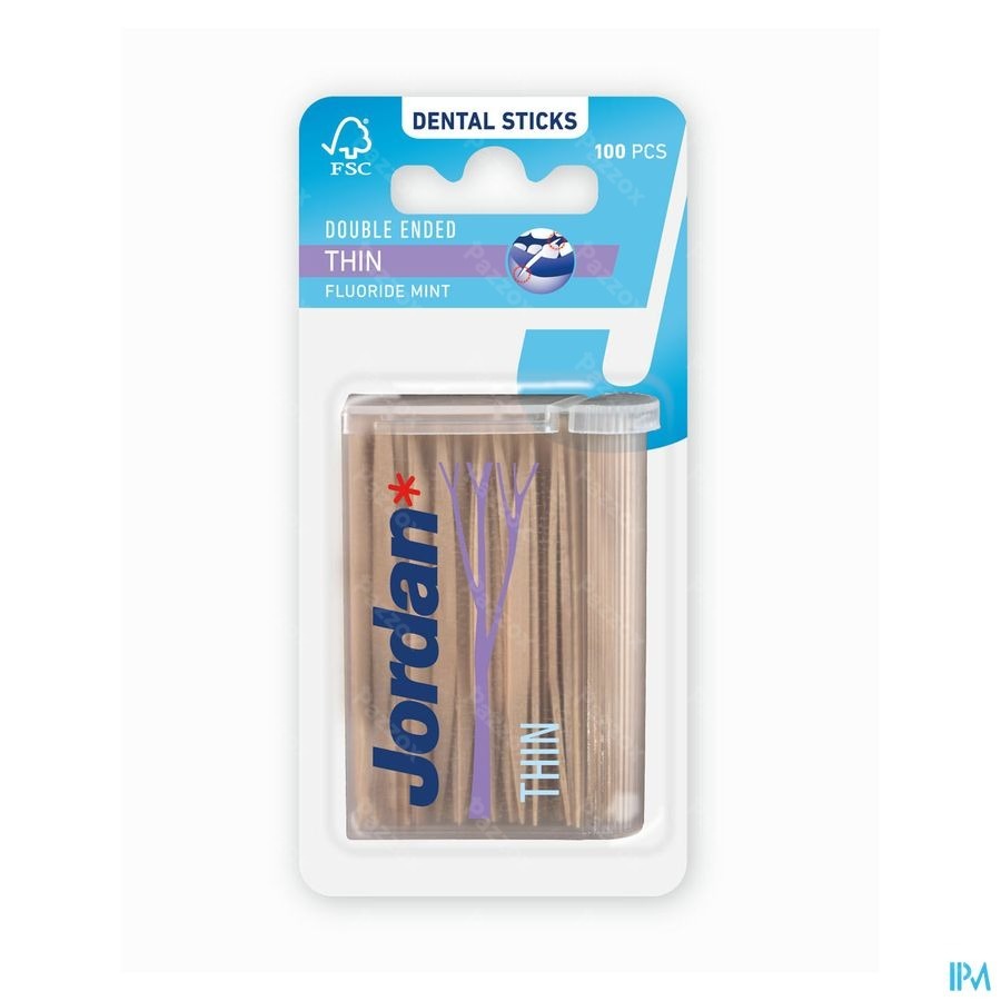 Jordan Dental Stick Fin Fluoride