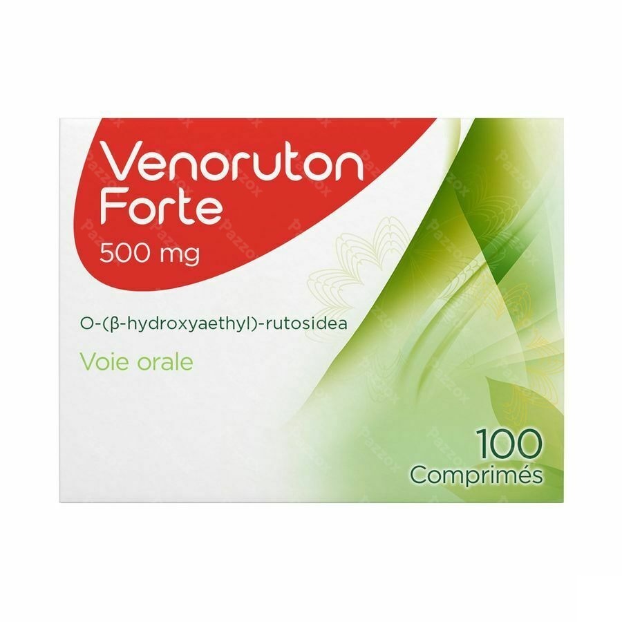 Venoruton Forte 500mg 100 Comprimés