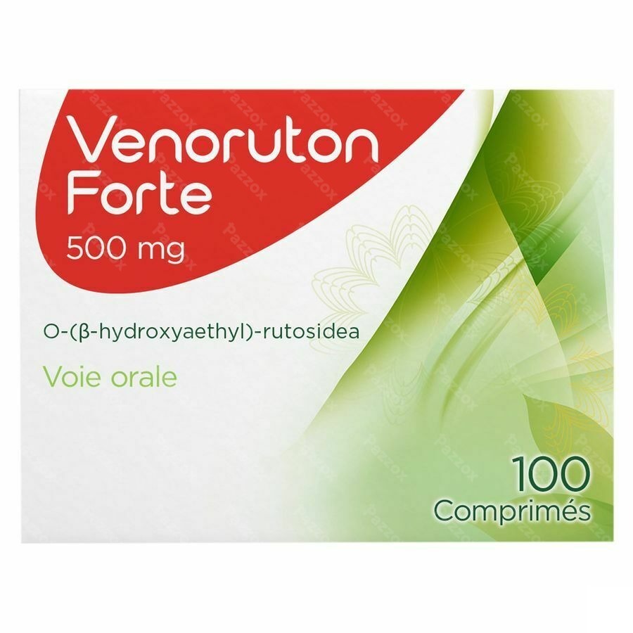 Venoruton Forte 500mg 100 Comprimés