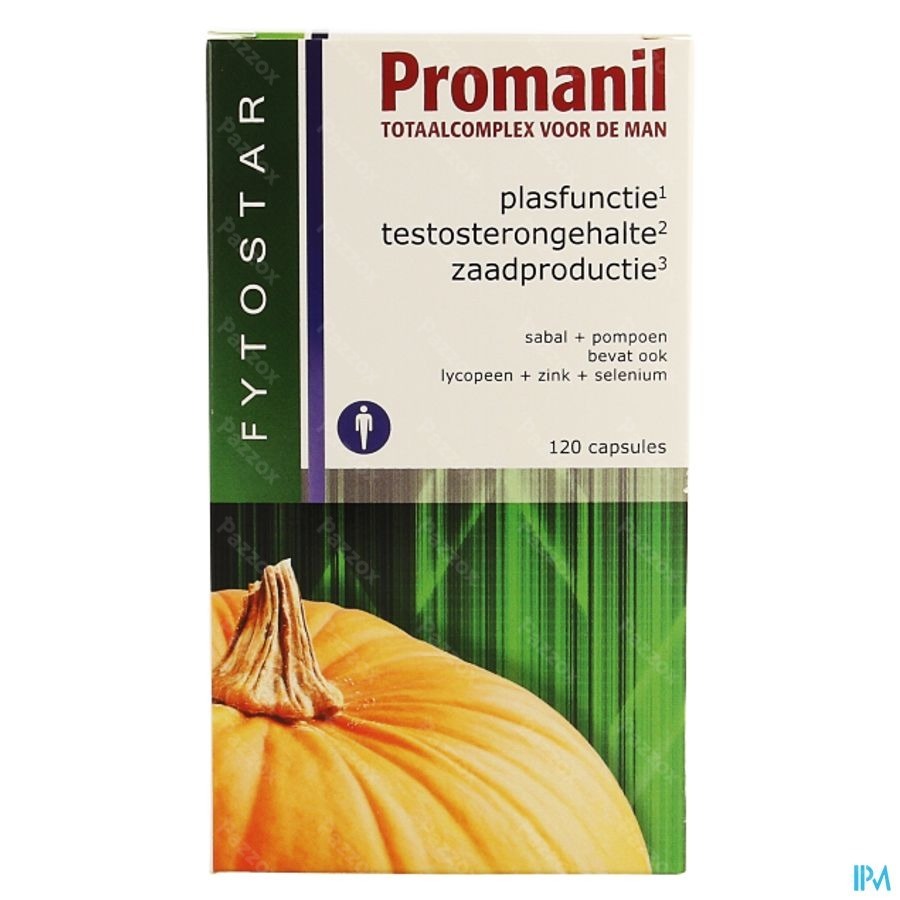 Fytostar Promanil Totaalcomplex Man 120 Capsules