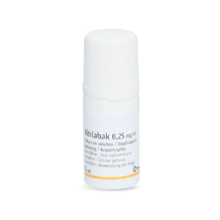 Altriabak 0,25mg/ml Oogdruppels Fl 5ml