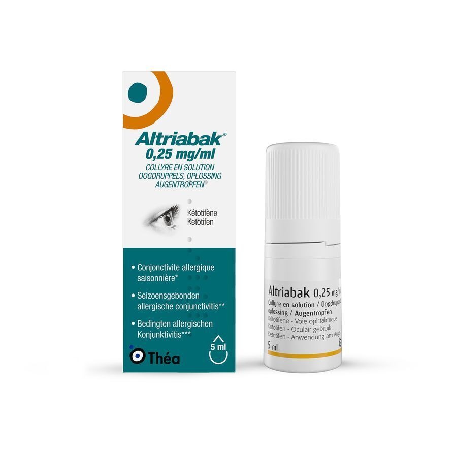 Altriabak 0,25mg/ml Gutt Oculaires Fl 5ml