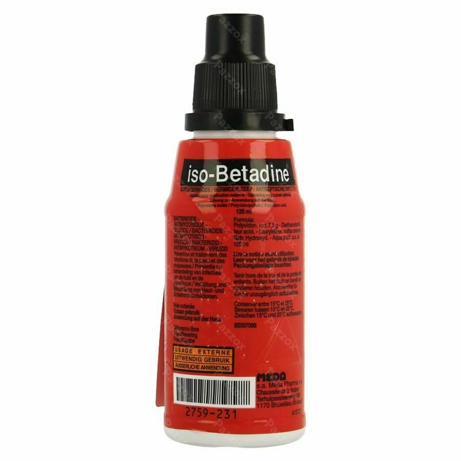 Iso-Betadine Germicide Zeep 7,5% 125ml
