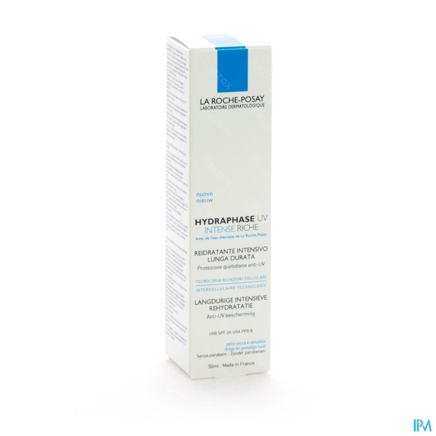 La Roche-Posay Hydraphase Intens Uv Rijke Crème 50ml