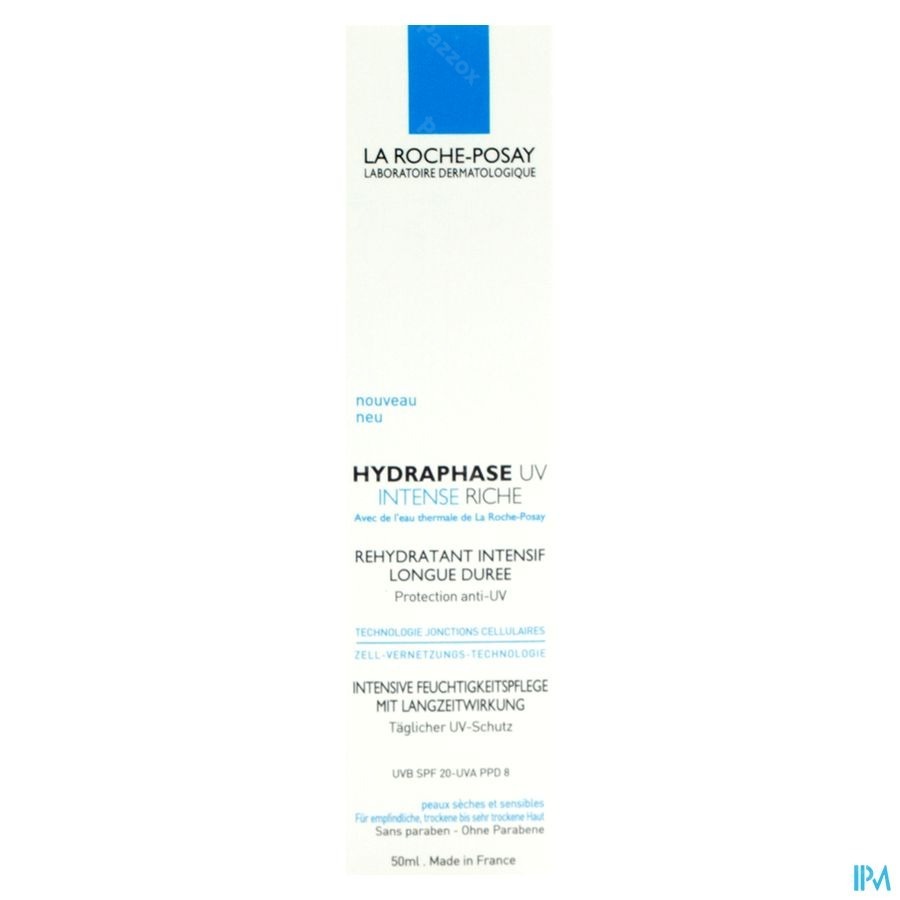 La Roche-Posay Hydraphase Intens Uv Rijke Crème 50ml