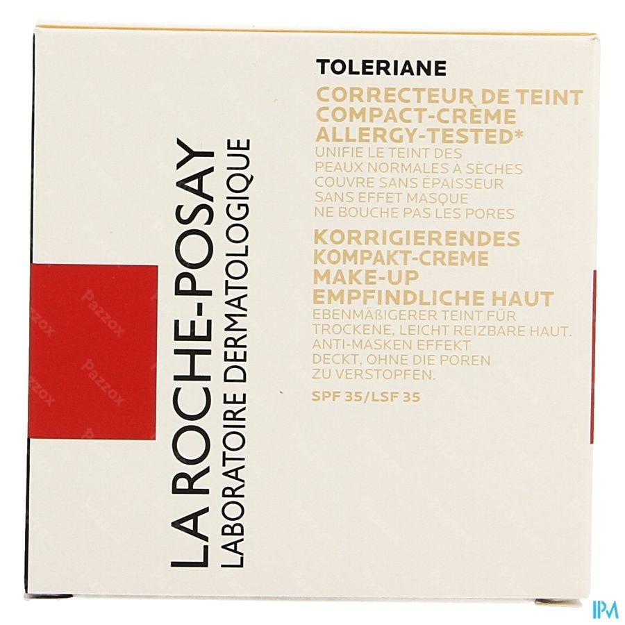 La Roche-Posay Toleriane Teint Compact Correctie 13 Beige Zand 9g