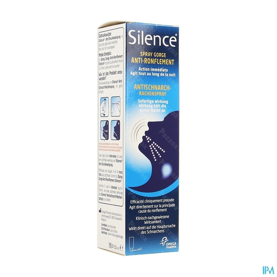 Silence Anti Snoring Spray Nf 50ml Rempl.2340503