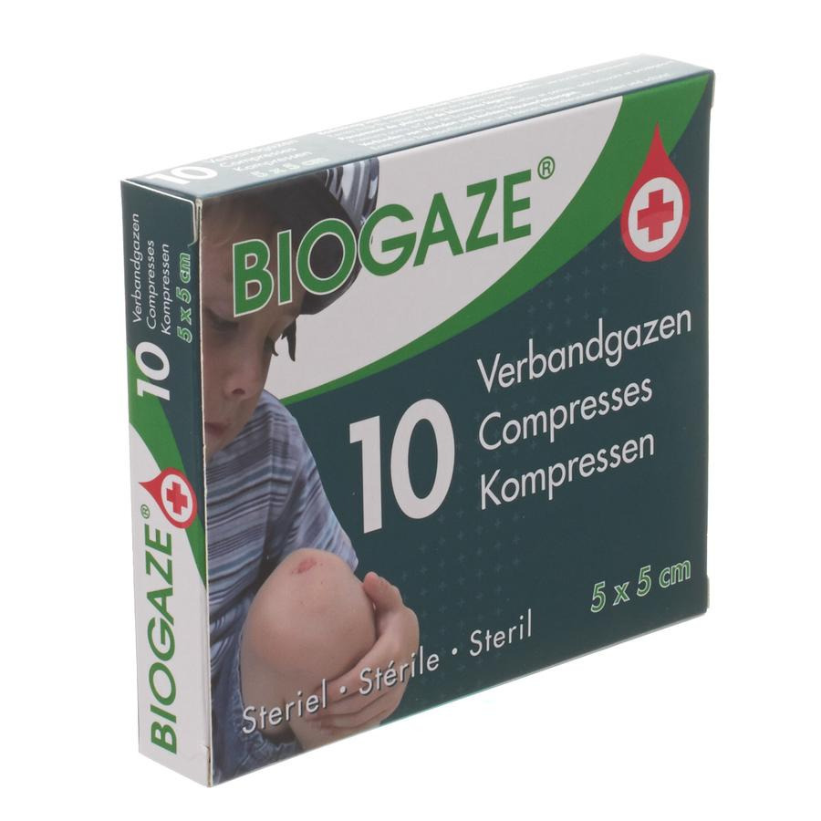 Geboorteplaats Betreffende Matron Biogaze 10 Verbandgazen 5 X 5 Cm kopen - Pazzox, online apotheek