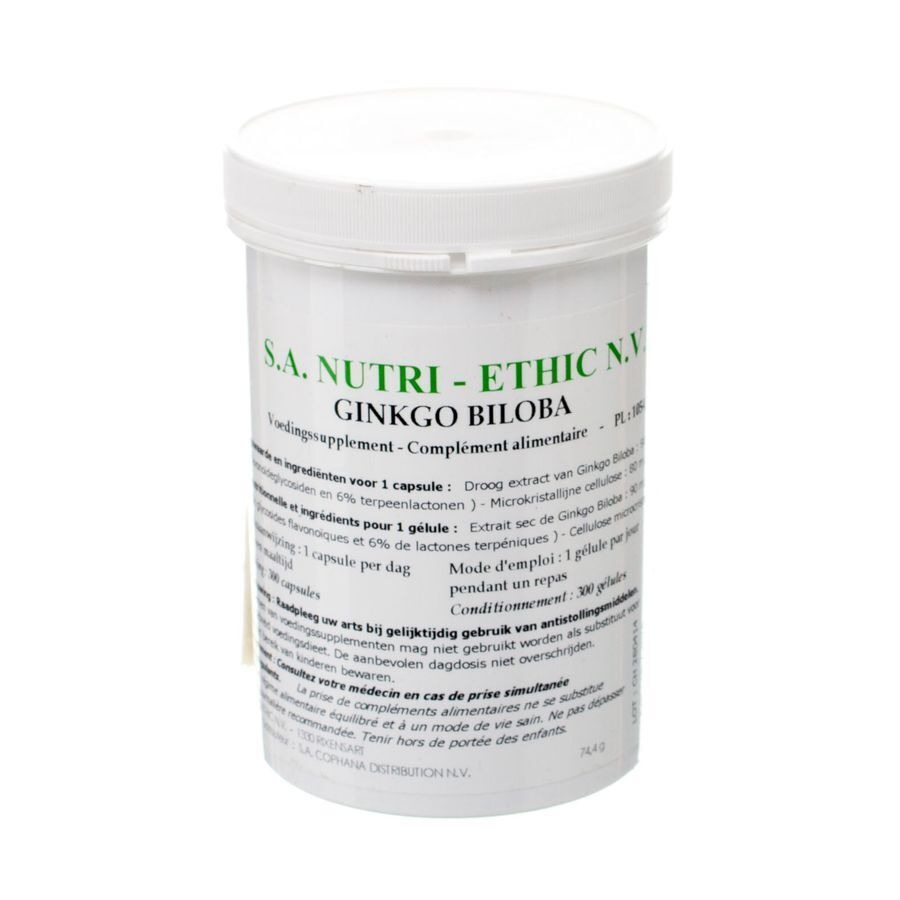 Ginkgo Biloba Memoire-concentration Pot Gel 300