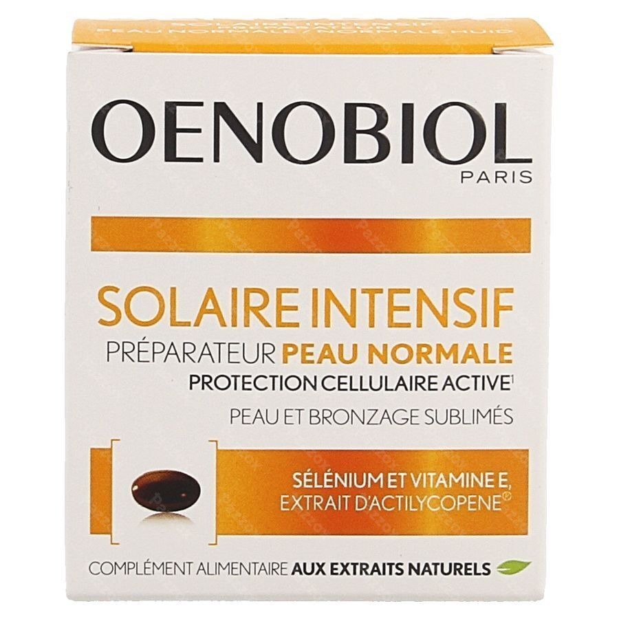 Oenobiol Solaire Intensif Peau Normale 30 Caps