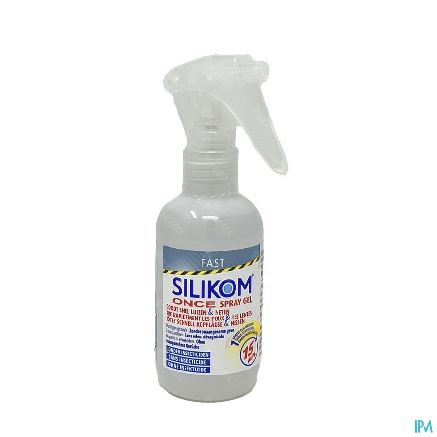 Silikom Once Spray Anti-Luizen en Neten Zonder Insecticiden 100ml