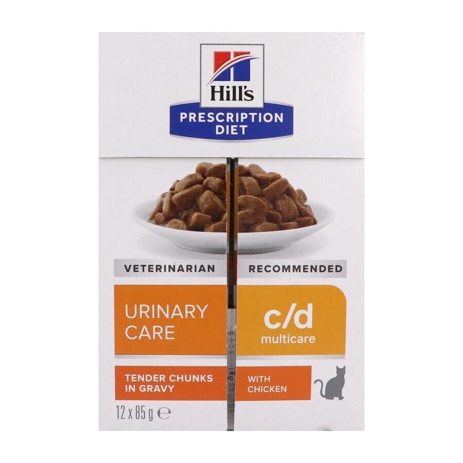 Hills Prescrip.diet Feline Cd Repas Sachet 12x85g