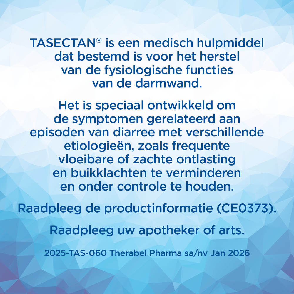 Tasectan Kids Diarree 20 Zakjes