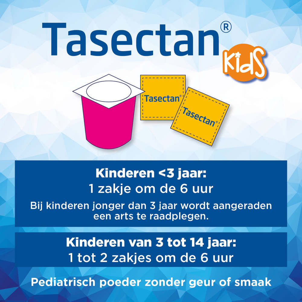 Tasectan Kids Diarree 20 Zakjes