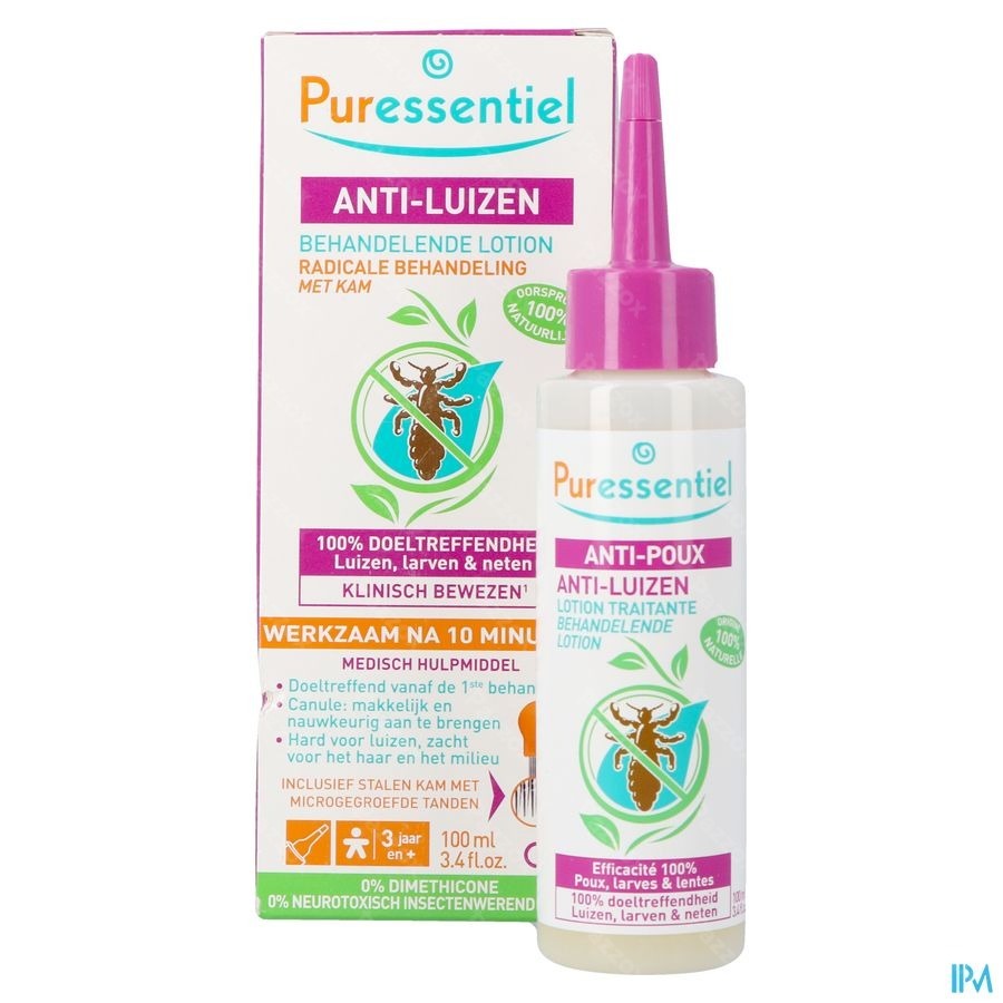 Puressentiel Anti-luizen 100ml + Kam