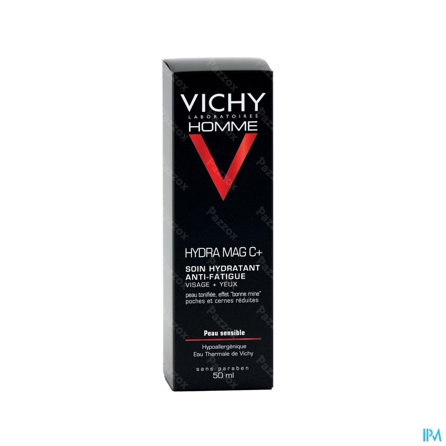 Vichy Homme Hydra Mag C+ Anti-Vermoeidheid Gezichtsverzorging 50ml