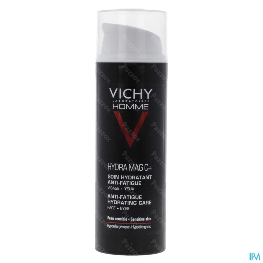 Vichy Homme Hydra Mag C+ Anti-Vermoeidheid Gezichtsverzorging 50ml