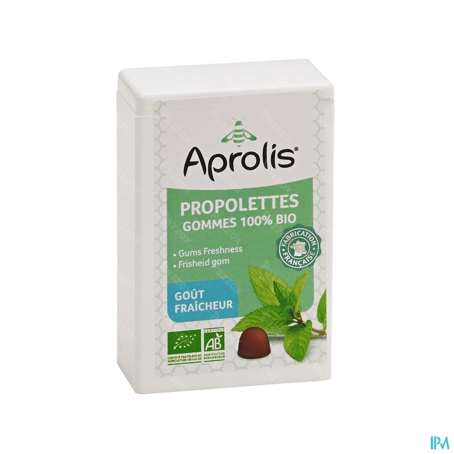 Aprolis Propolettes Fraicheur Bio Gomme 50g