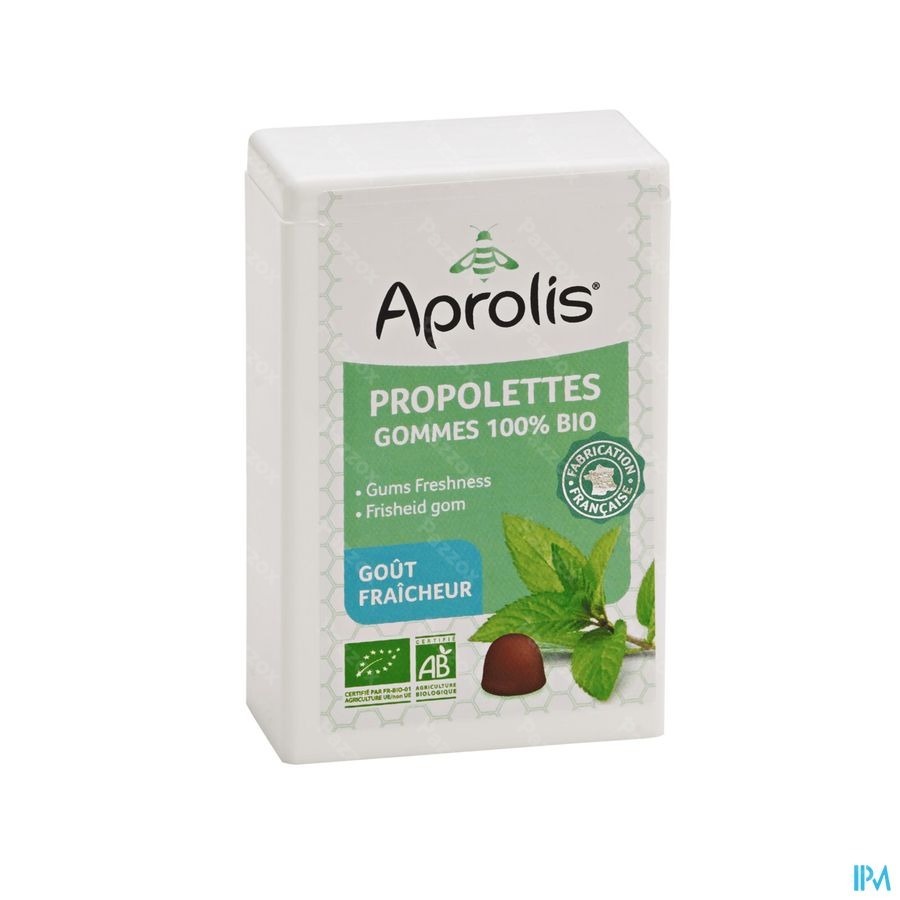 Aprolis Propolettes Fraicheur Bio Gomme 50g