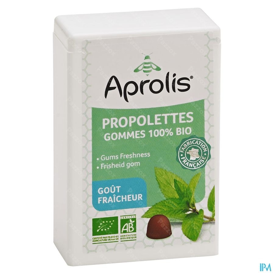 Aprolis Propolettes Fraicheur Bio Gomme 50g