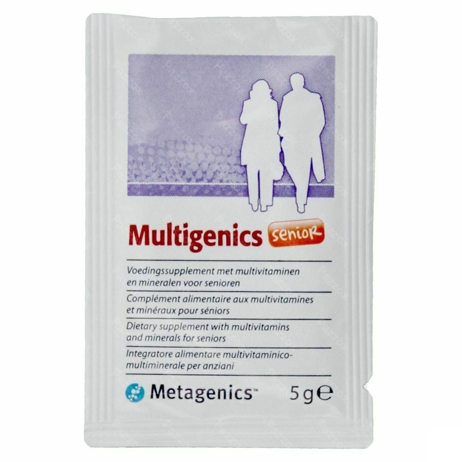 Metagenics Multigenics Senior 30 Poederzakjes