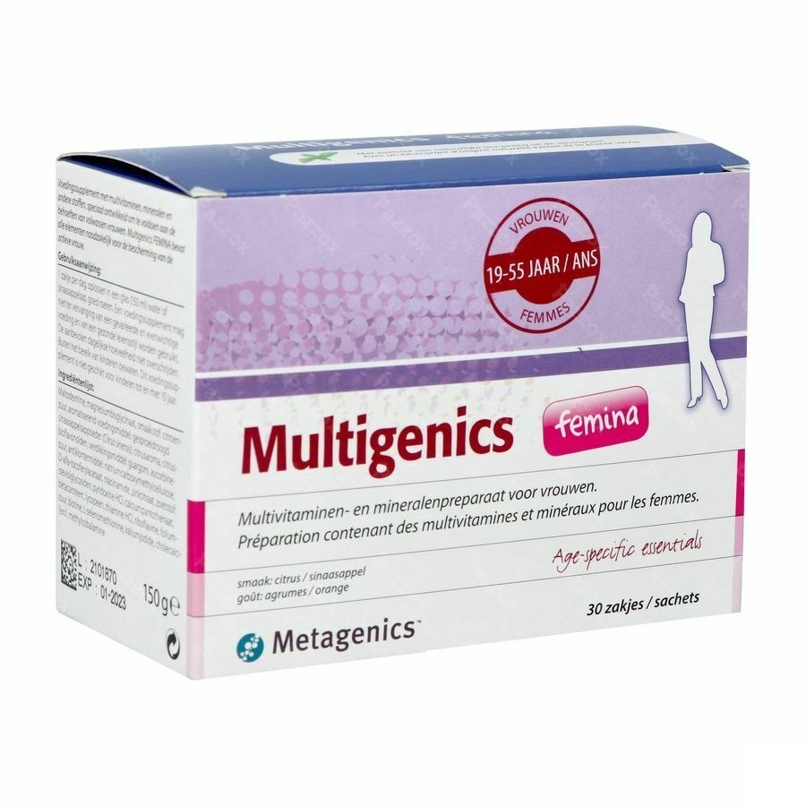 Multigenics Femina Pdr Sach 30 7284 Metagenics