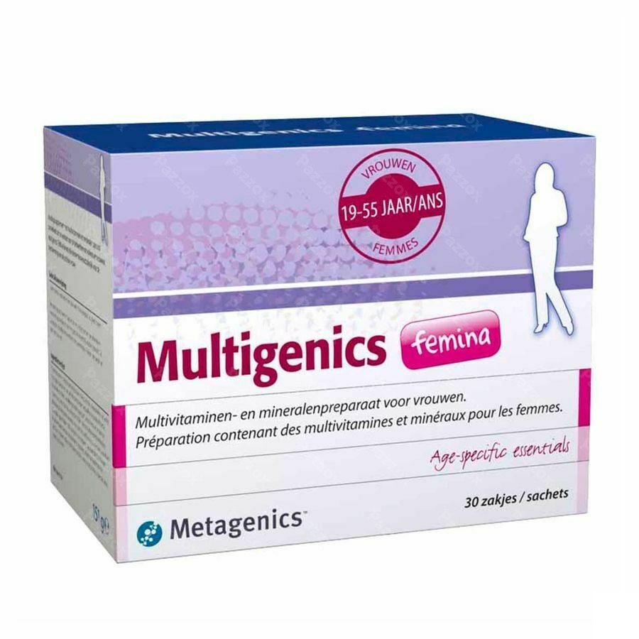 Multigenics Femina Pdr Sach 30 7284 Metagenics