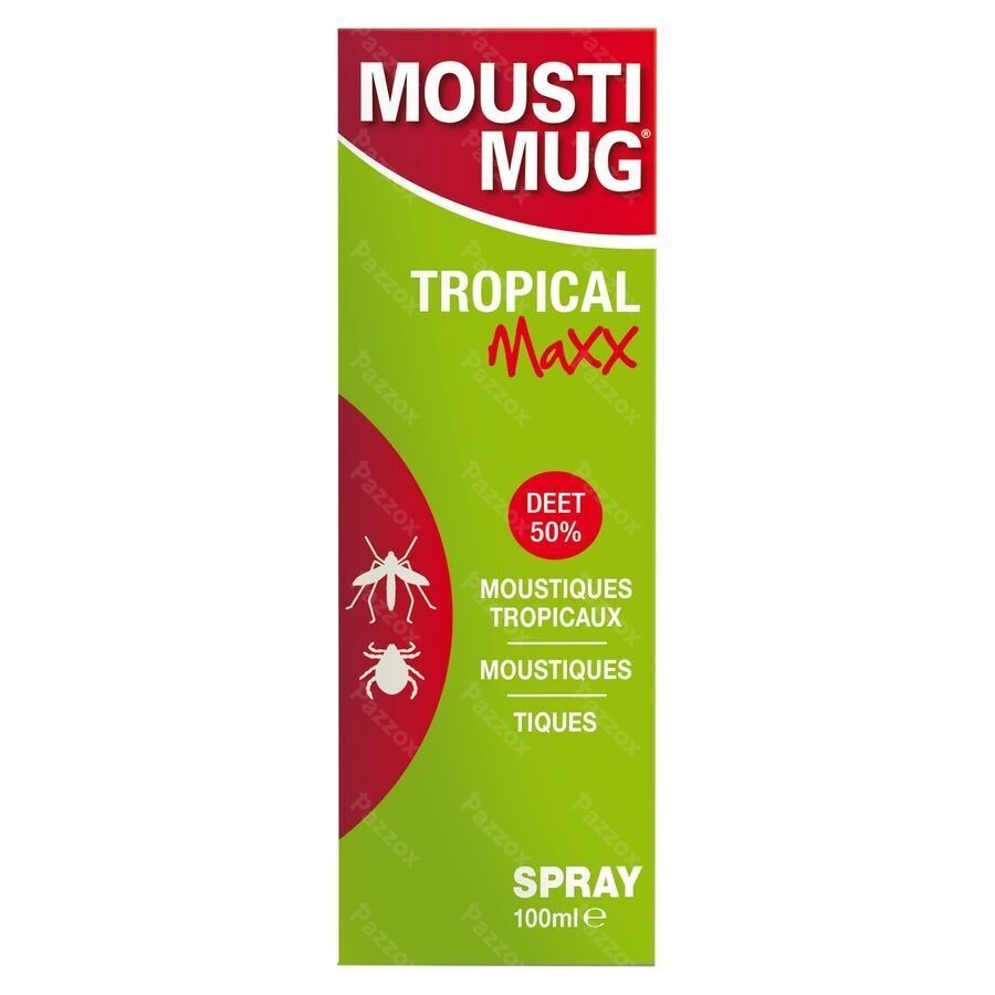 Moustimug Tropical Maxx 50% Deet Spr 100ml