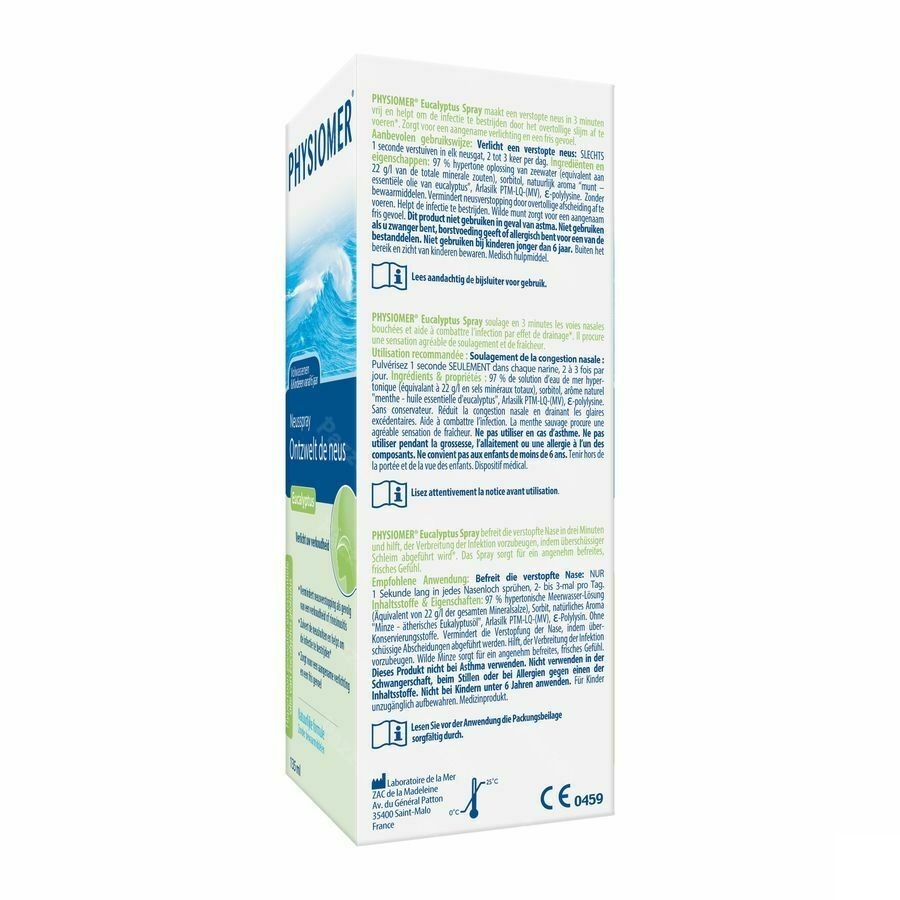 Physiomer Eucalyptus Spray 135ml