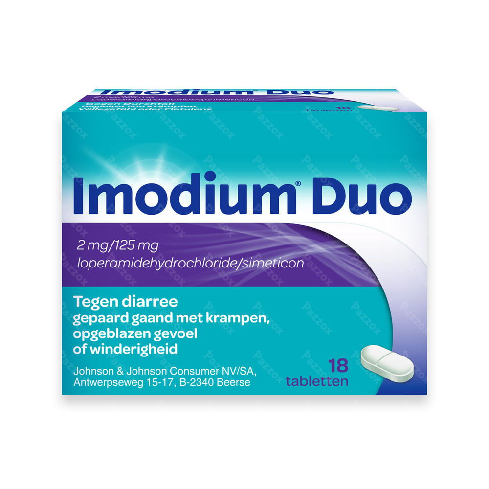 Imodium Duo 18 Tabletten