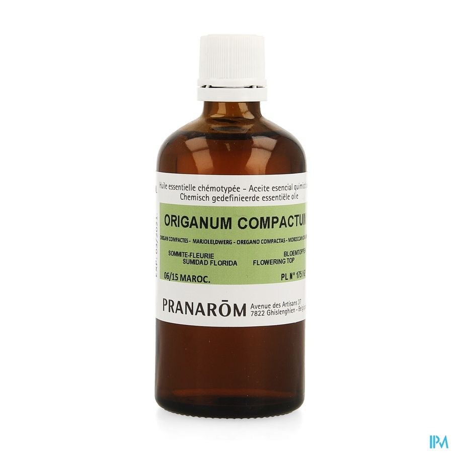 Oregano Inflor. Ess Olie 100ml Pranarom