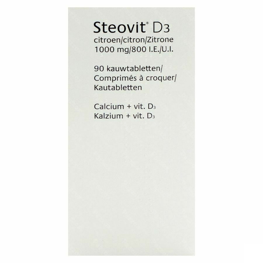 Steovit Forte 1000mg/800ie Tablcont 90