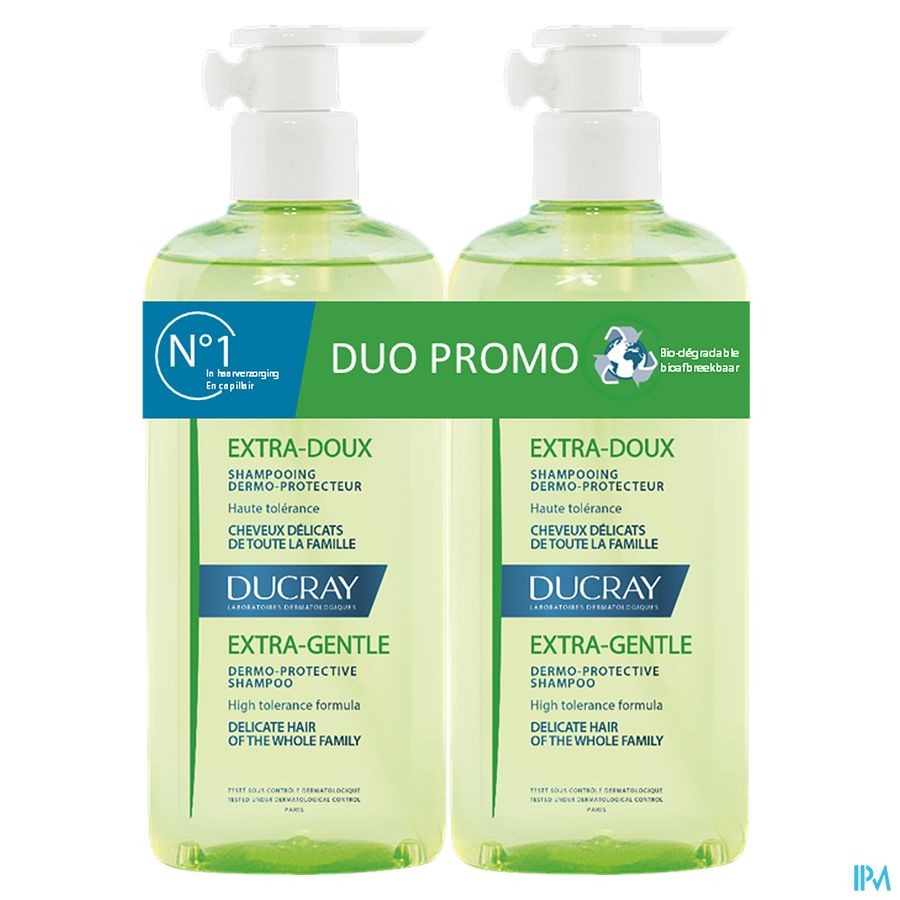Ducray Extra Doux Sh Duo 2x400ml