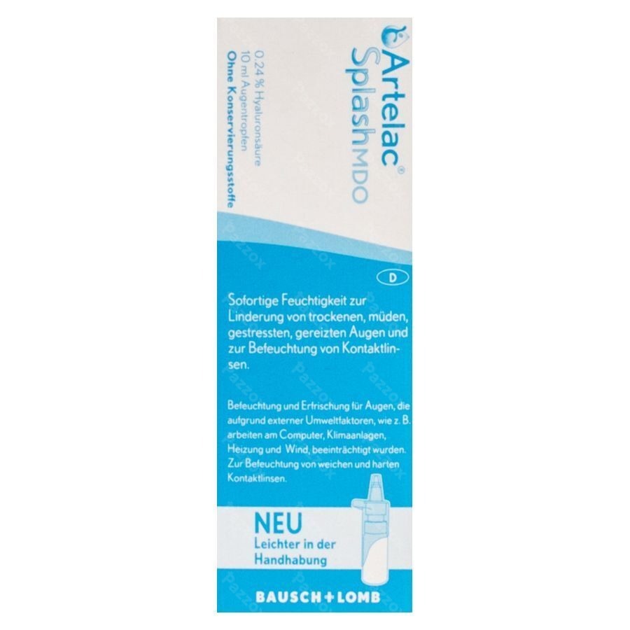 Artelac Splash Sol 10ml