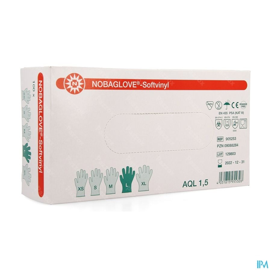 Noba Gants Vinyl Sans Poudre l 100 5700576