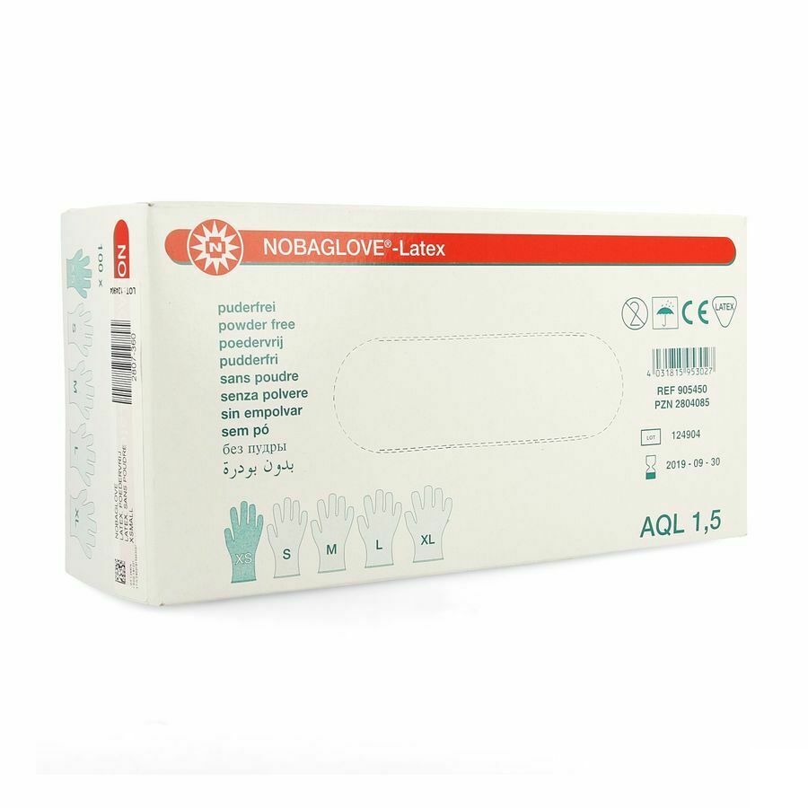 Noba Gants Latex Sans Poudre Xs 100 5700638