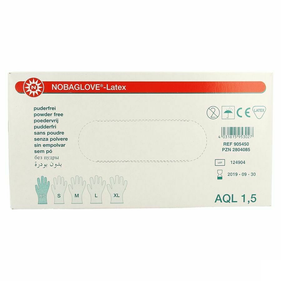 Noba Gants Latex Sans Poudre Xs 100 5700638