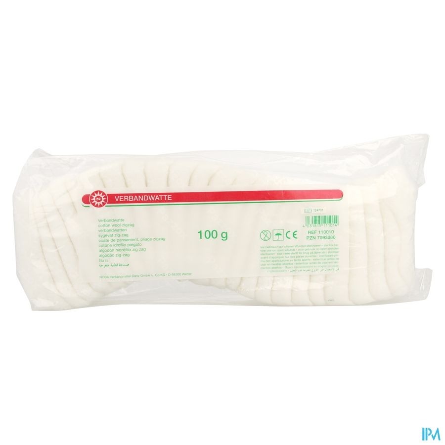 Noba Ouate Hydrophile Zigzag 100g 9600006