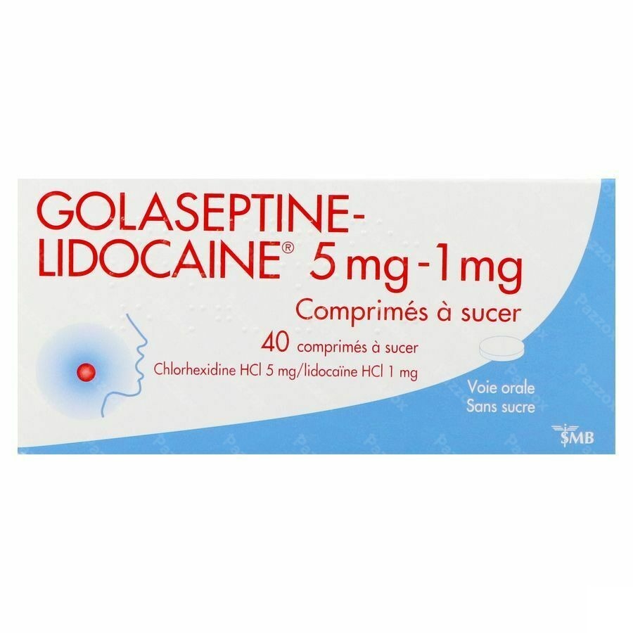 Golaseptine Lidocaine Comp A Sucer 40